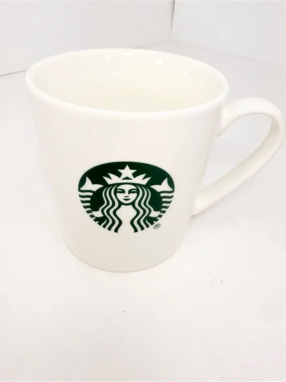 Starbucks White Green Mermaid Siren Graphic 17oz. Coffee Tea Mug